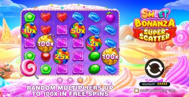 Sweet Bonanza Super Scatter: Caratteristiche uniche