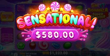 Sweet Bonanza Super Scatter: Vincite