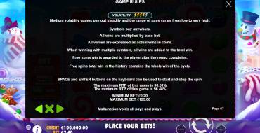 Sweet Bonanza Xmax: Regole