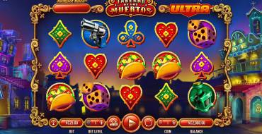 Taberna de los Muertos Ultra: La schermata principale