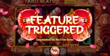 Taiko Beats: 3 simboli Scatter