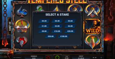 Tempered Steel: Scommessa