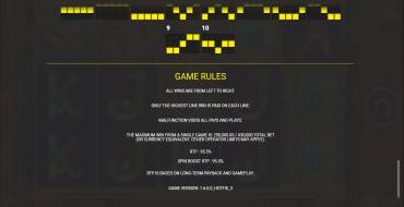 Temple of Riches: Spin Boost: Regole