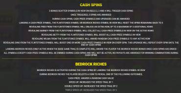 The Flintstones Bedrock Riches: Giri gratis e/o respin
