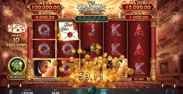 The Phantom of the Opera Link&Win: Vincite