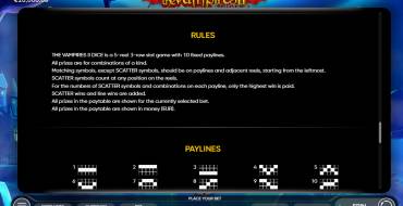 The Vampires II Dice: Regole