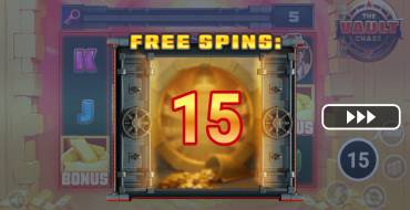 The Vault Chase: Giri gratis e/o respin