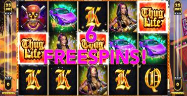 Thug Life: Giri gratis e/o respin