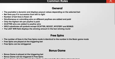 Tiger Gems: Hold and Win: Regole
