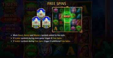 Tiger Gems: Hold and Win: Giri gratis e/o respin