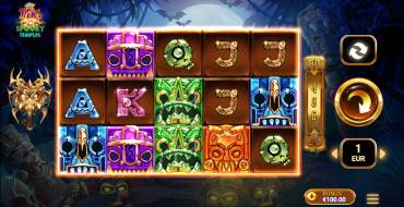 TikiPop Spooky Temples: Slot machine