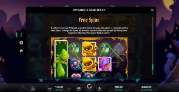 Tiny Terrors!: Giri gratis