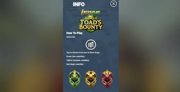 Toad’s Bounty: Caratteristiche uniche