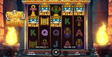Tomb of Mystery: Giri gratis