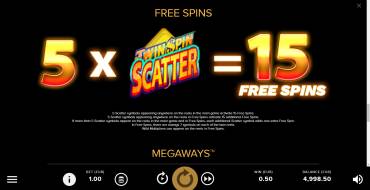 Twin Spin Megaways: Giri gratis
