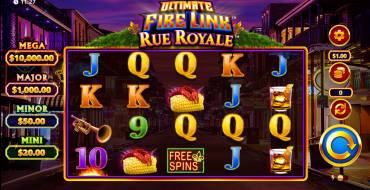 Ultimate Fire Link Rue Royale: Slot machine
