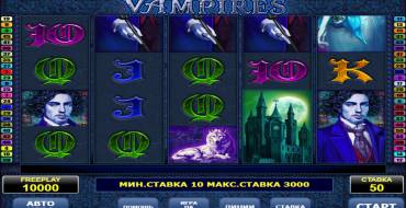 Vampires: Slot machine