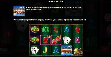 Vegas All In: Giri gratis e/o respin