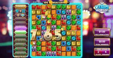 Vegas Rush: Vincite