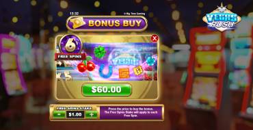 Vegas Rush: Caratteristiche uniche