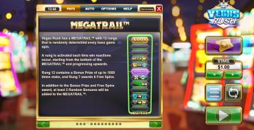 Vegas Rush: Caratteristiche uniche
