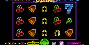 Vegas Wins: Slot machine