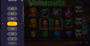 Voodoo Temple: Scommessa