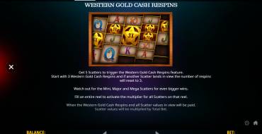 Western Gold Megaways: Bonus