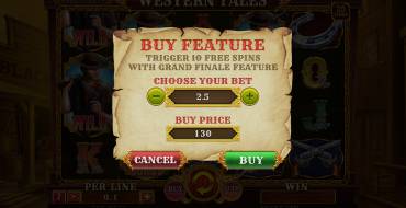 Western Tales: Caratteristica