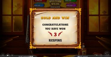 Western Wilds Hold & Win: Giri gratis e/o respin