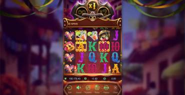Wild Bandito: La schermata principale del gioco