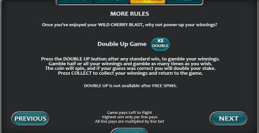 Wild Cherry Blast: Regole