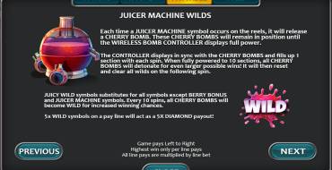 Wild Cherry Blast: Giochi bonus