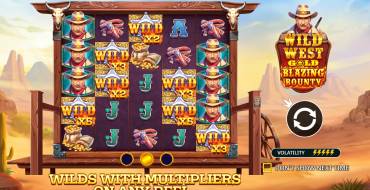 Wild West Gold Blazing Bounty: Caratteristiche uniche