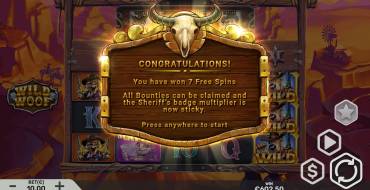 Wild Woof: Giri gratis e/o respin