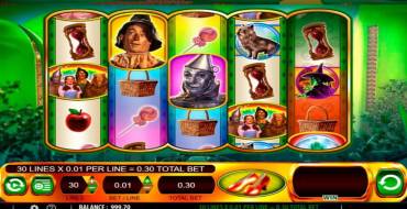 Wizard of Oz – Ruby Slippers: Slot machine
