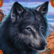Wolf Canyon: Hold & Win: Lupo nero
