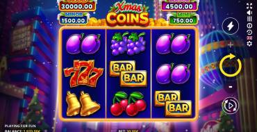 Xmas Coins: Interfaccia