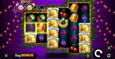 Xmas Lighting: Slot machine
