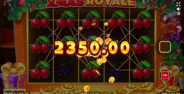 XMAS Royale: Vincite