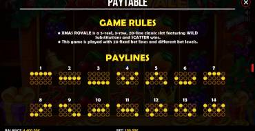 XMAS Royale: Regole
