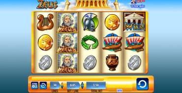 Zeus: Slot machine