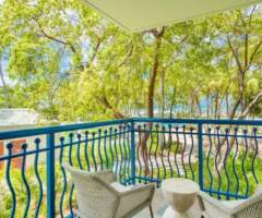 Casino Aruba at Hilton: Bonaire tower suite 1 king - Balcone completo