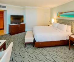 Casino Aruba at Hilton: Torre di Aruba con vista parziale sull'oceano