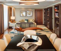 Casino at JW Marriott Bucharest Grand Hotel: Suite presidenziale, Suite presidenziale con 1 camera da letto, 1 King, Divano letto