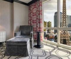 Paris Resort Casino: Burgundy 2 Queen con vista sulla Torre Eiffel