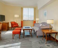 Diamond Palace Casino Zagreb: Suite Executive, Suite Executive con 1 camera da letto, 1 King, Vista città, Camera d'angolo