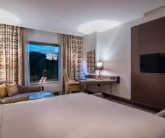 Merit Montenegro Casino: Camera King con vista sul parco