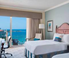 San Juan Marriott Resort & Stellaris Casino: Camera con vista sull'oceano