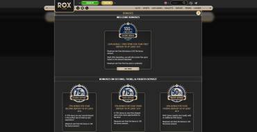 50 freespins for registration at ROX Casino: Casinò online ROX